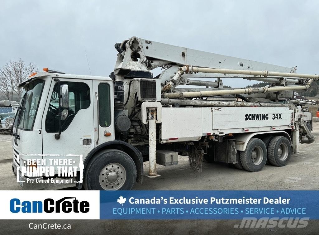 Schwing 34x (#1019) Betonpomptrucks