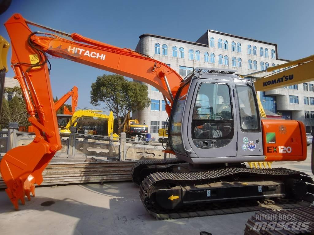 Hitachi EX 120 Rupsgraafmachines