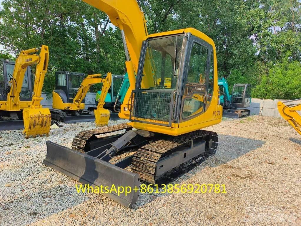 Komatsu PC 70-7 Rupsgraafmachines