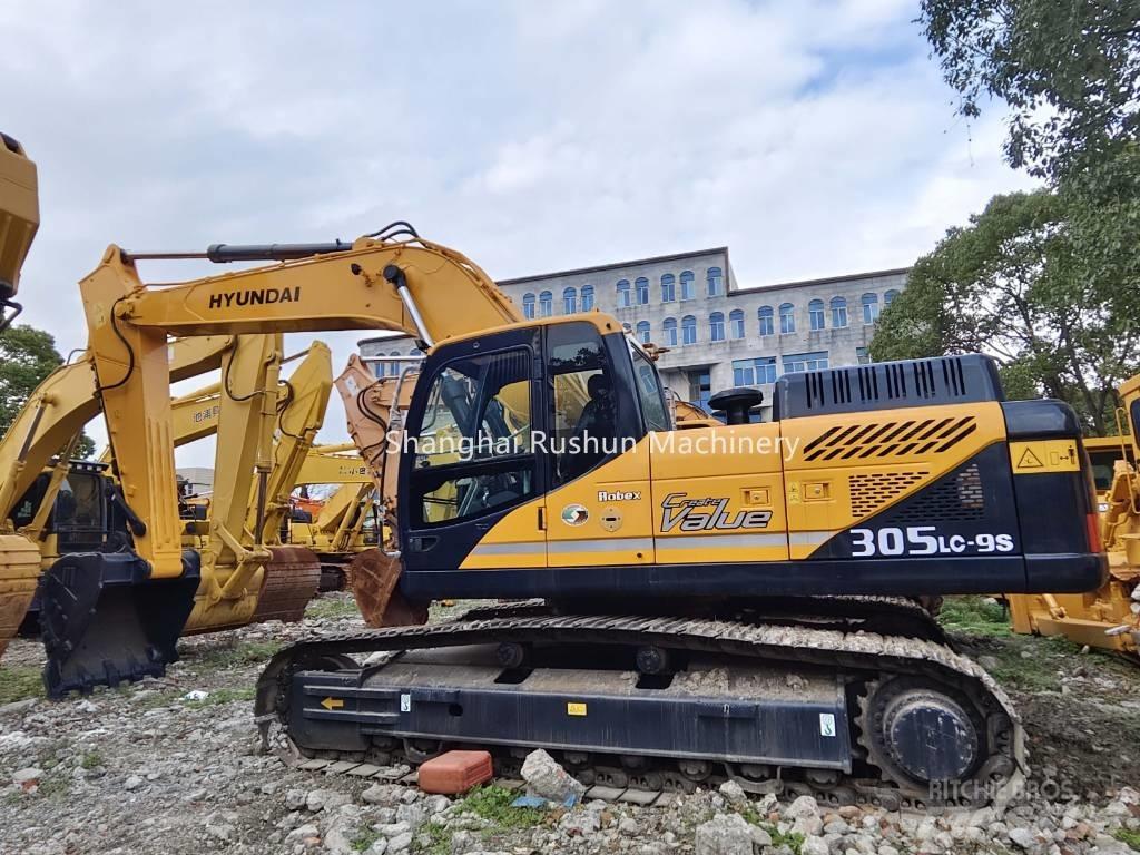 Hyundai 305 Rupsgraafmachines