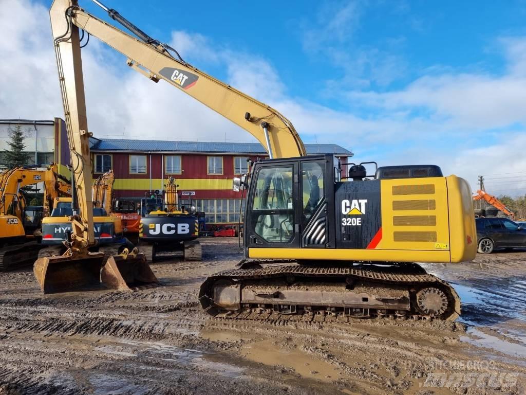 CAT 320 EL Long Boom Rupsgraafmachines