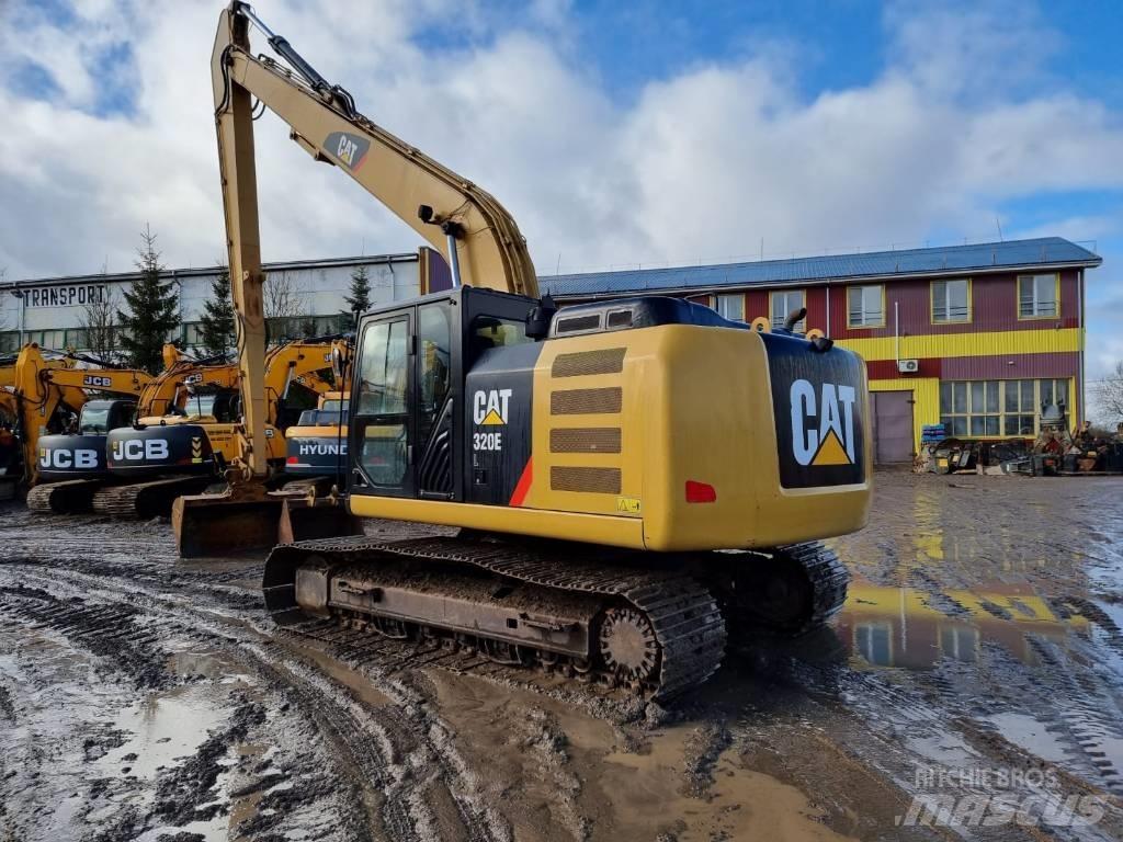 CAT 320 EL Long Boom Rupsgraafmachines