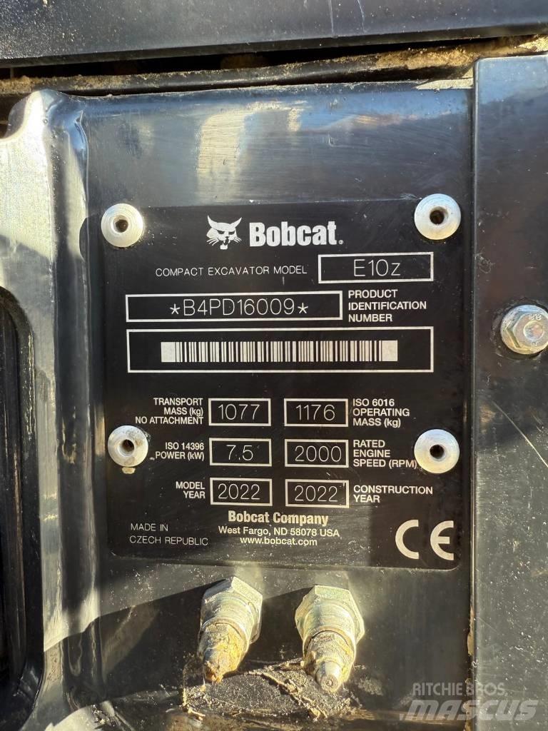 Bobcat E 10z Minigraafmachines < 7t