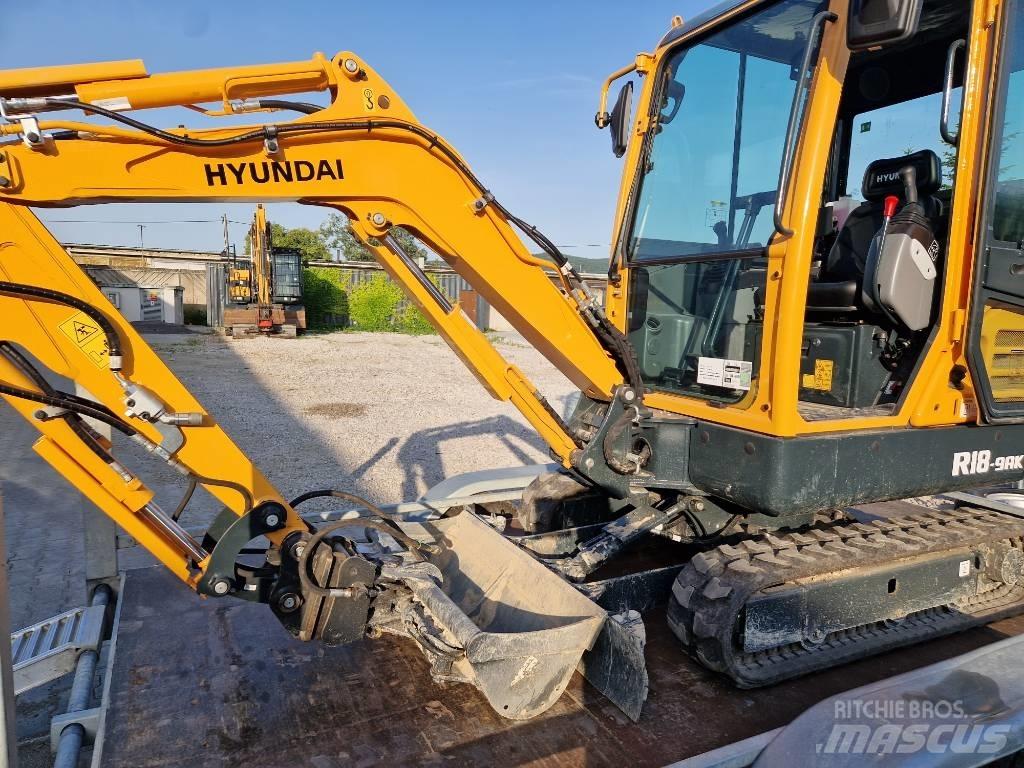 Hyundai R18-9AK Minigraafmachines < 7t