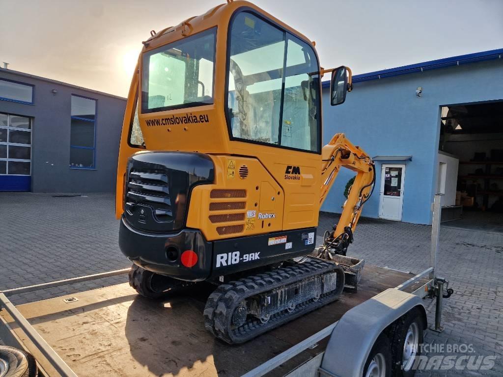 Hyundai R18-9AK Minigraafmachines < 7t