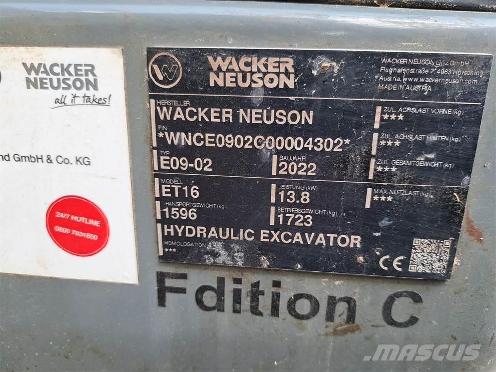 Wacker Neuson ET16 Rupsgraafmachines