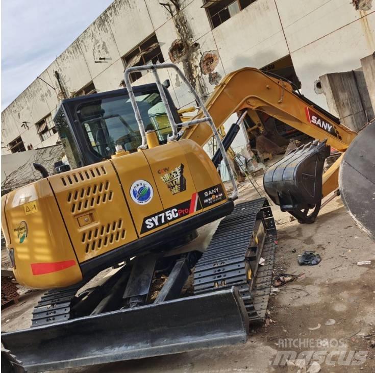 Sany SY 75 C Rupsgraafmachines