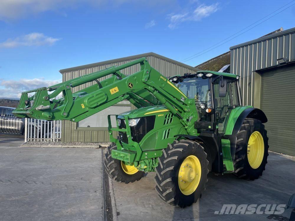 John Deere 6155 M Tractoren