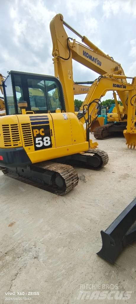 Komatsu PC 58 Minigraafmachines < 7t