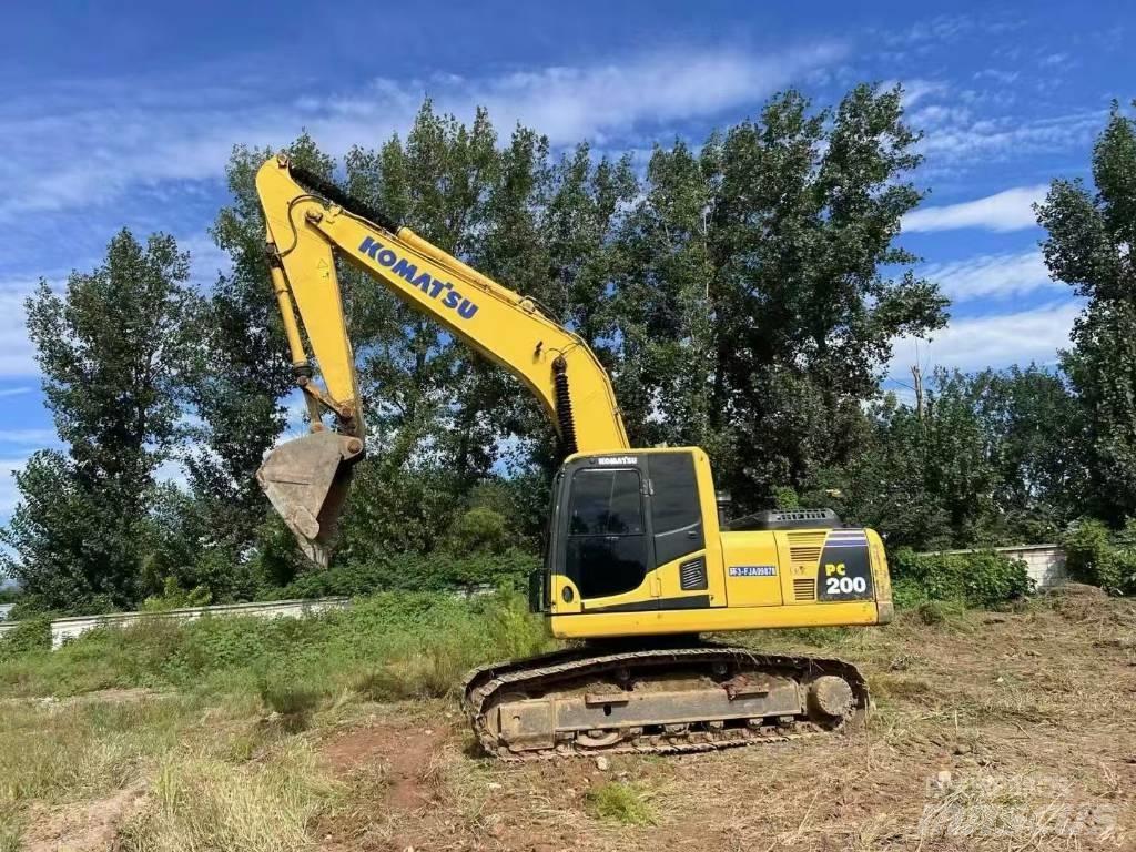 Komatsu PC 200 Rupsgraafmachines