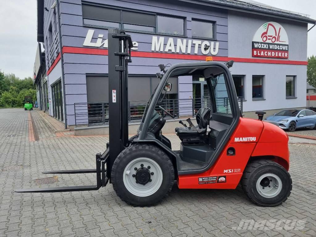 Manitou MSI 25 T Vorkheftruck voor zwaar terrein