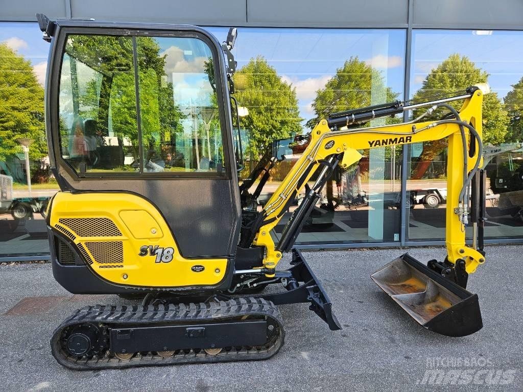 Yanmar SV 18 Minigraafmachines < 7t