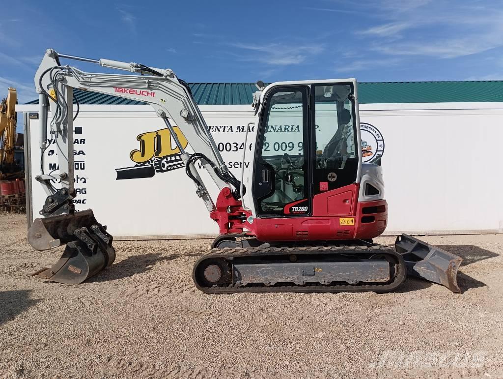 Takeuchi TB 260 Minigraafmachines < 7t