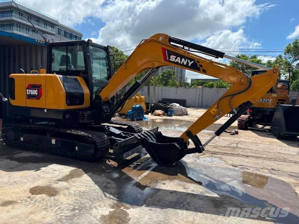 Sany SY 60 C Rupsgraafmachines