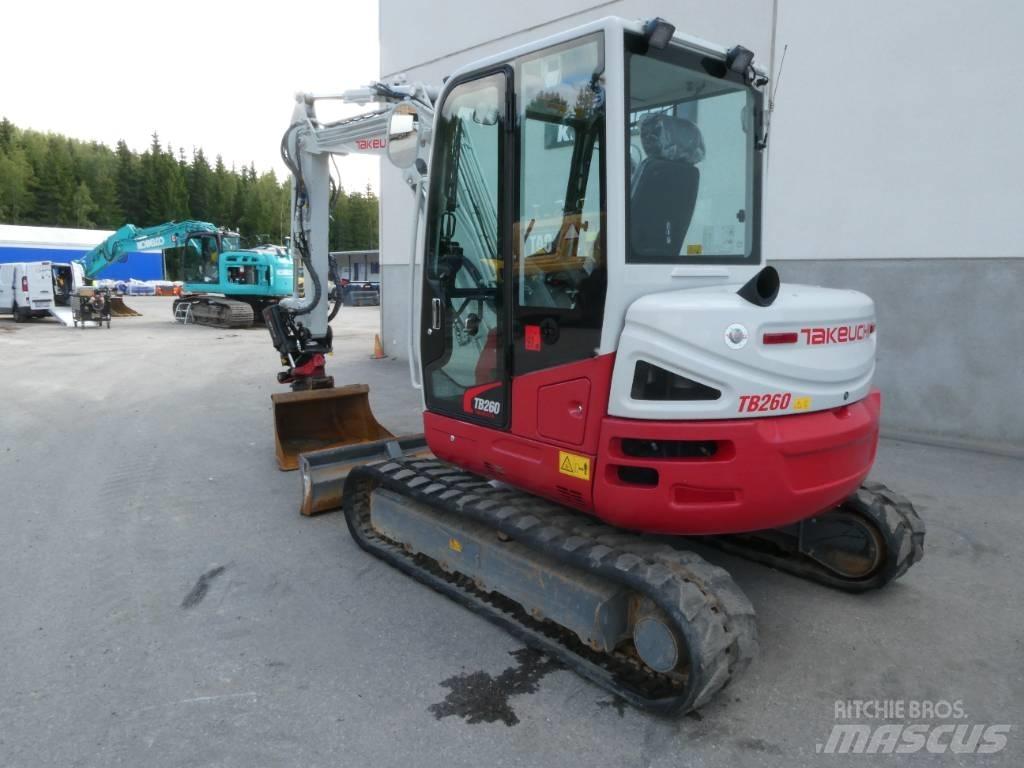 Takeuchi TB260 Minigraafmachines < 7t