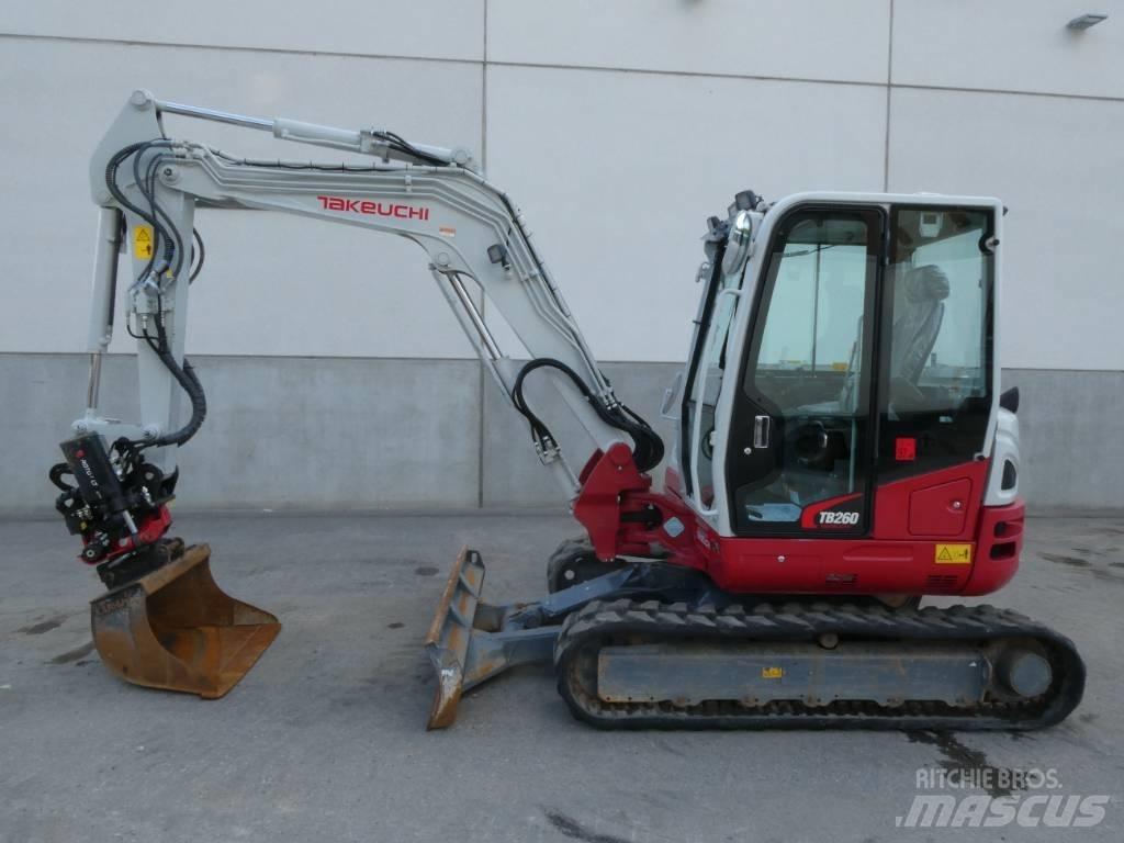 Takeuchi TB260 Minigraafmachines < 7t