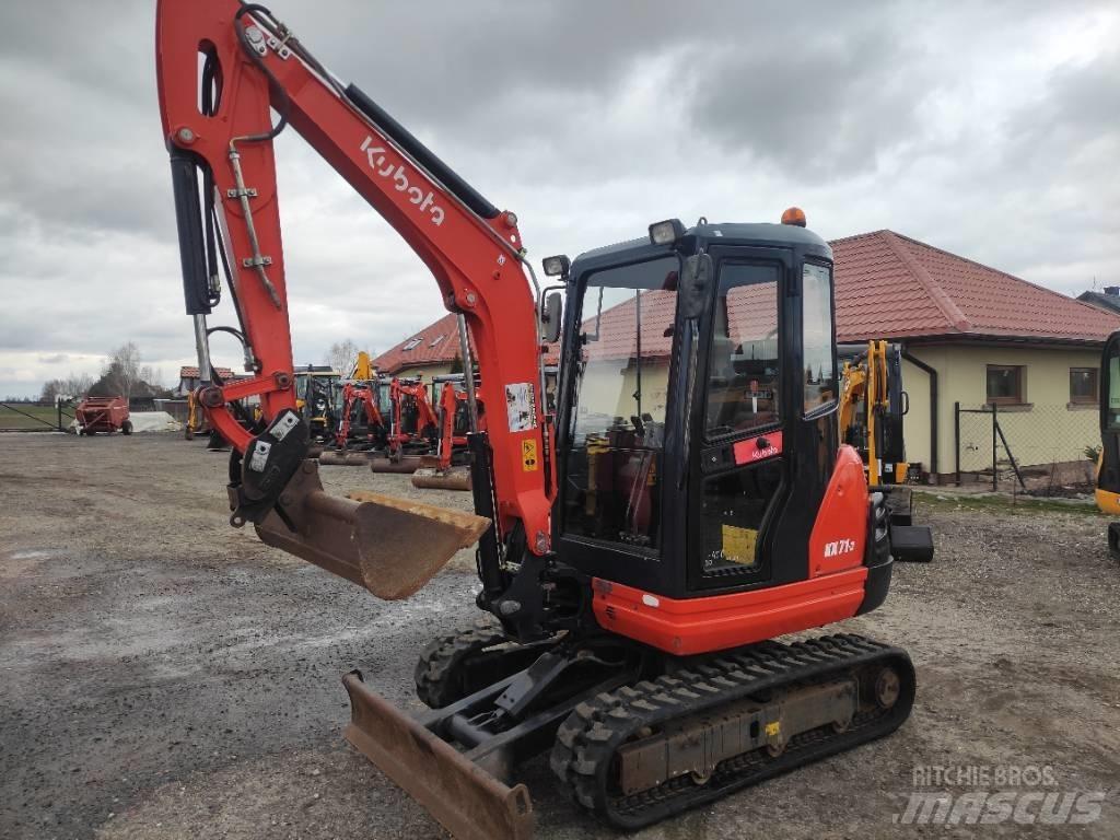 Kubota KX 71-3 Minigraafmachines < 7t