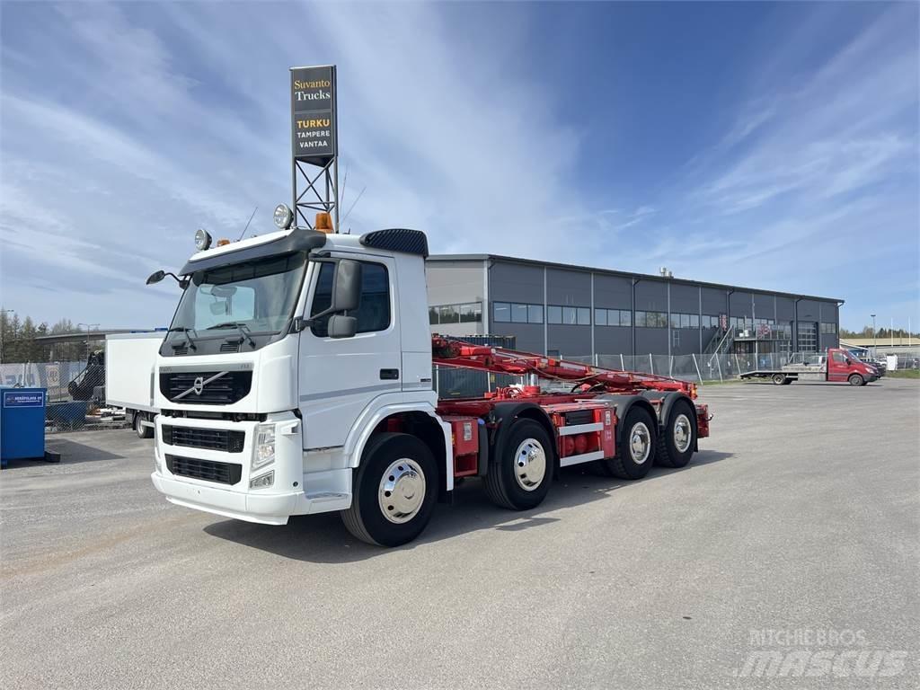 Volvo FM460 8x4 Containertrucks met kabelsysteem