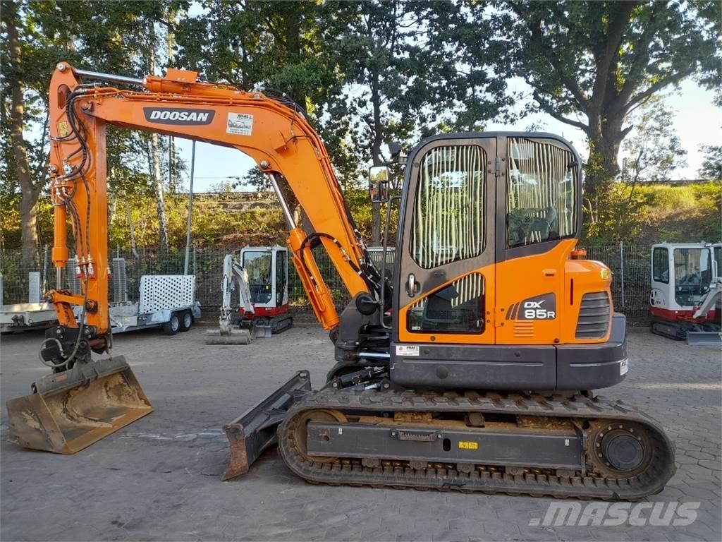 Doosan DX85R-3 Midigraafmachines 7t - 12t