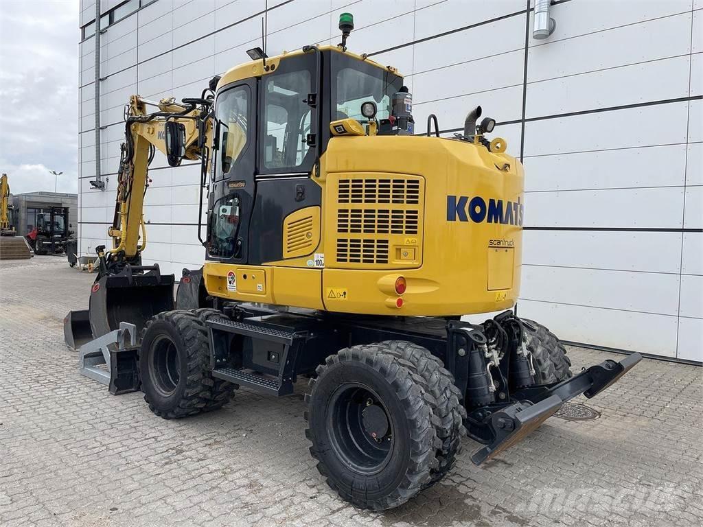 Komatsu PW118MR-11 Wielgraafmachines