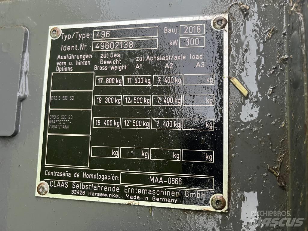 CLAAS Jaguar 840 Zelfrijdende veldhakselaars