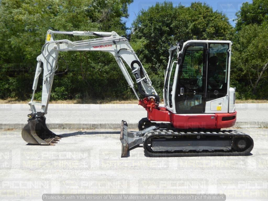 Takeuchi TB257FR Minigraafmachines < 7t