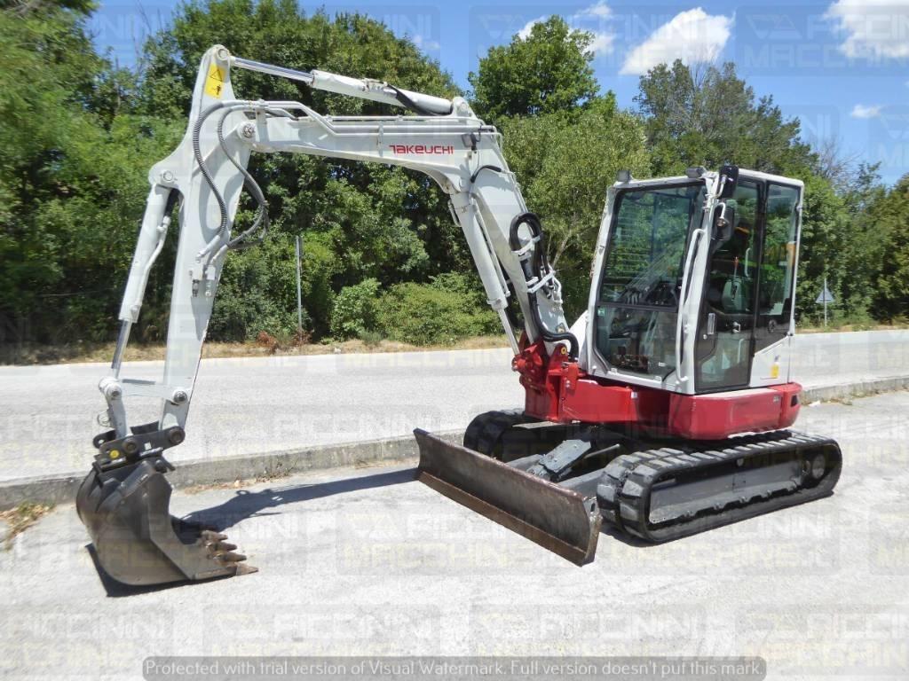 Takeuchi TB257FR Minigraafmachines < 7t