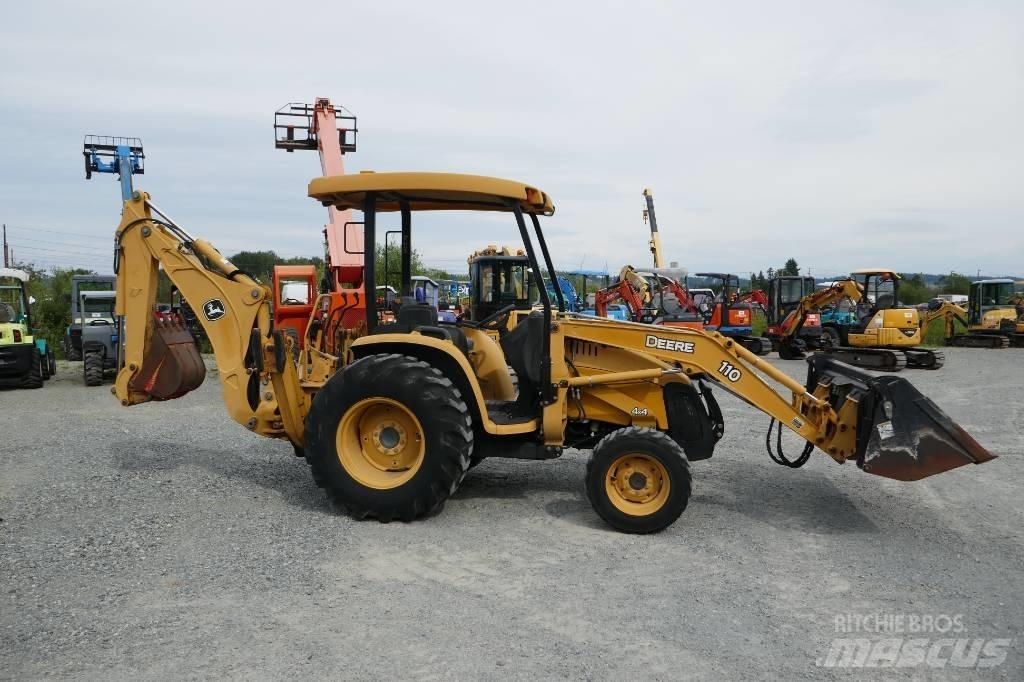 DEERE 110 Graaf-laadcombinaties