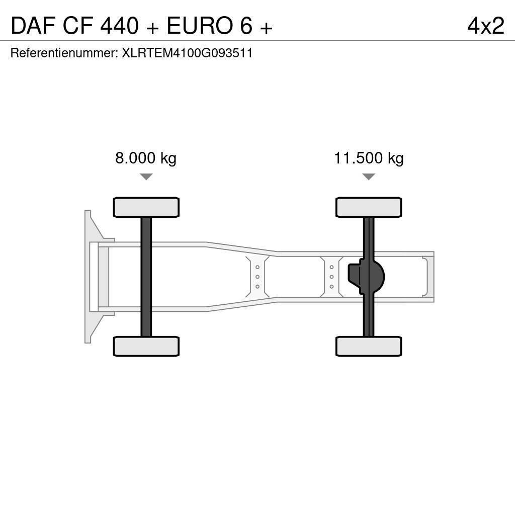 DAF CF 440 + EURO 6 + Trekkers