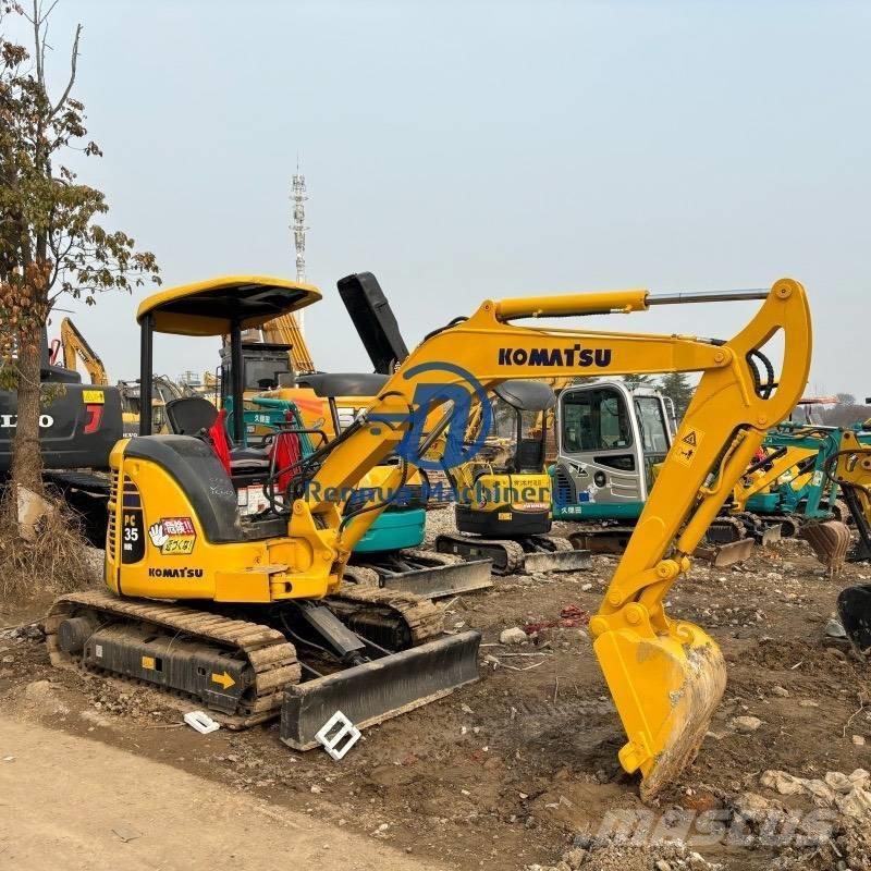 Komatsu PC35MR Minigraafmachines < 7t