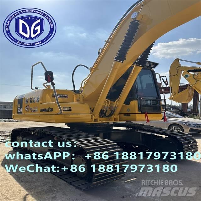 Komatsu PC 200-7 Rupsgraafmachines
