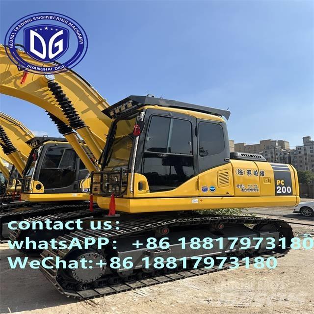 Komatsu PC 200-7 Rupsgraafmachines