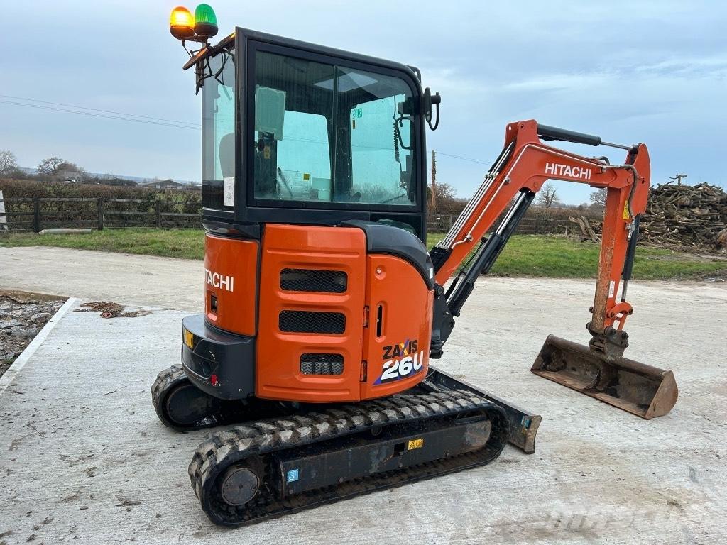 Hitachi ZX 26 U-6 Minigraafmachines < 7t