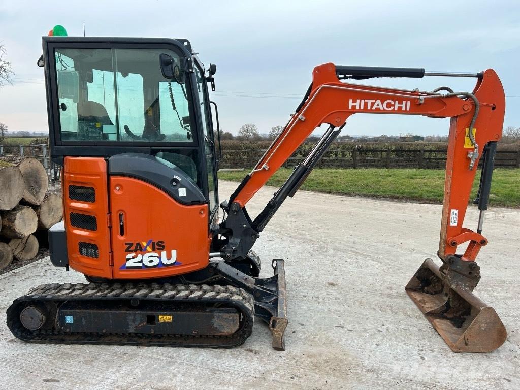 Hitachi ZX 26 U-6 Minigraafmachines < 7t
