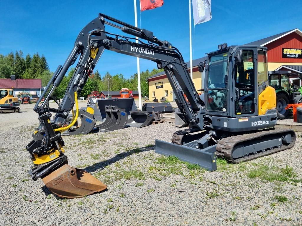 Hyundai HX 55 ACR Minigraafmachines < 7t