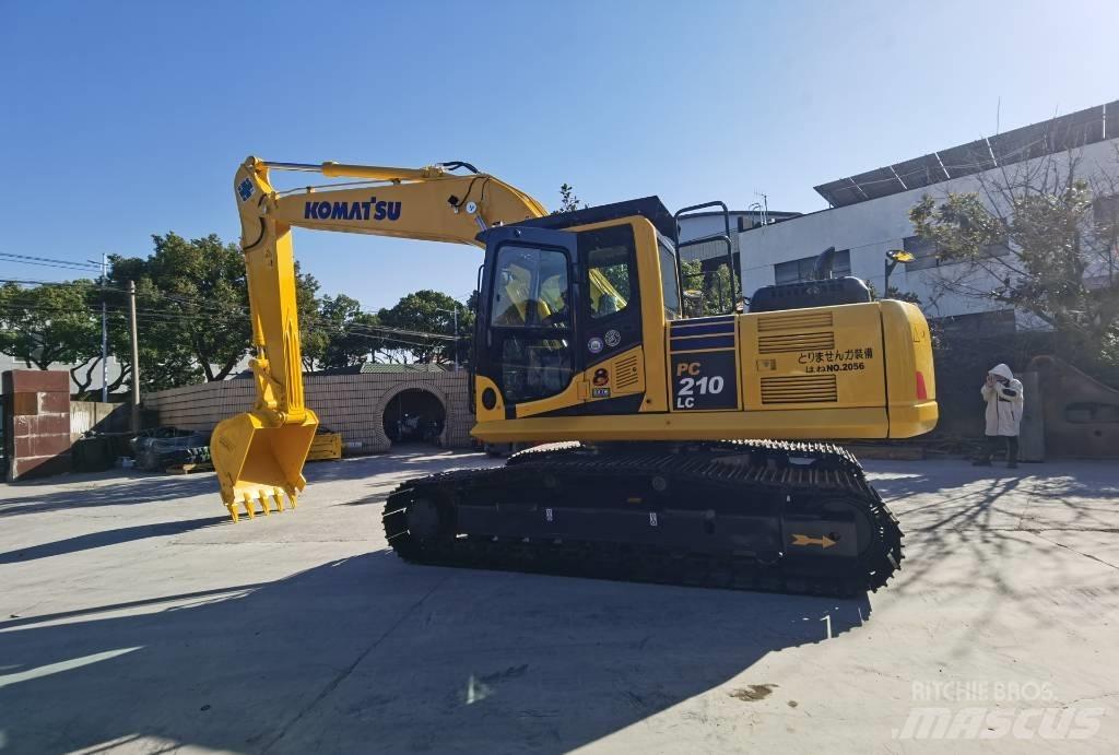 Komatsu PC210LC Rupsgraafmachines