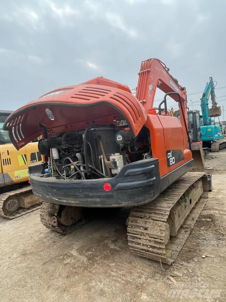 Doosan DX80 Minigraafmachines < 7t