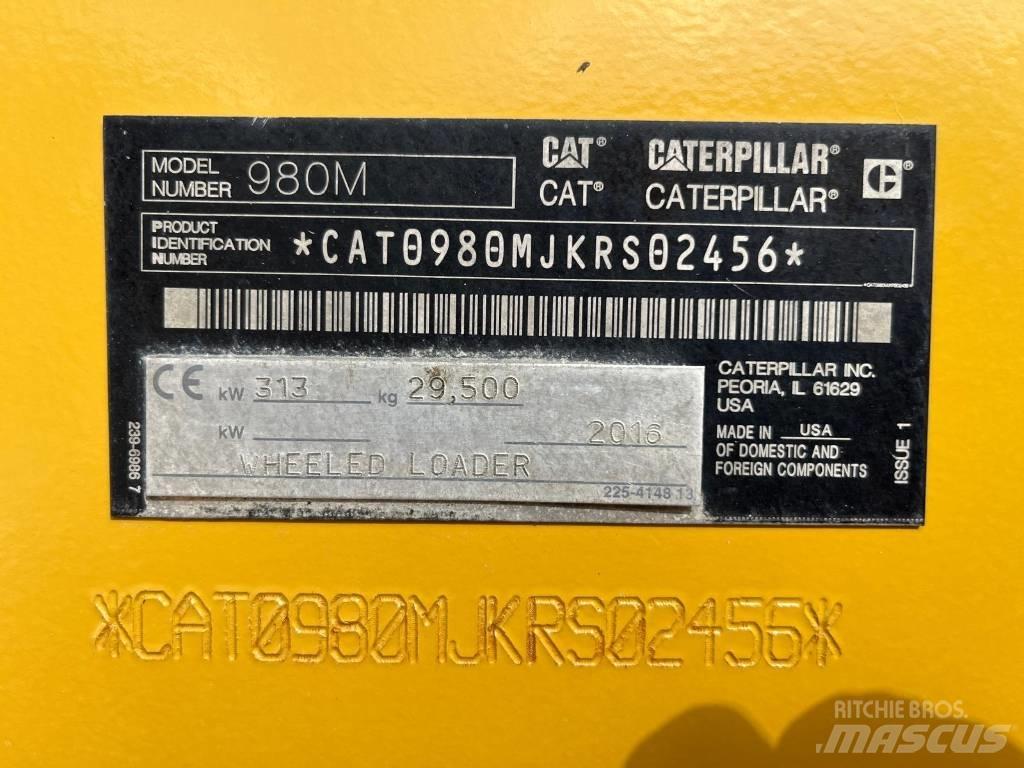 CAT 980M Wielladers