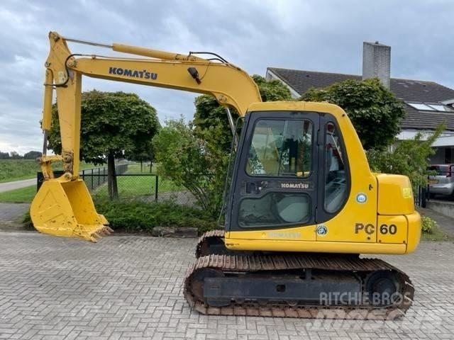 Komatsu PC60-5 Rupsgraafmachines