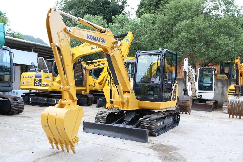 Komatsu PC 56-7 Rupsgraafmachines