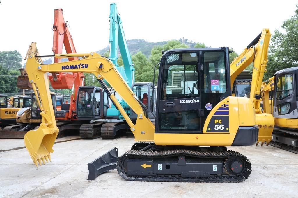Komatsu PC 56-7 Rupsgraafmachines