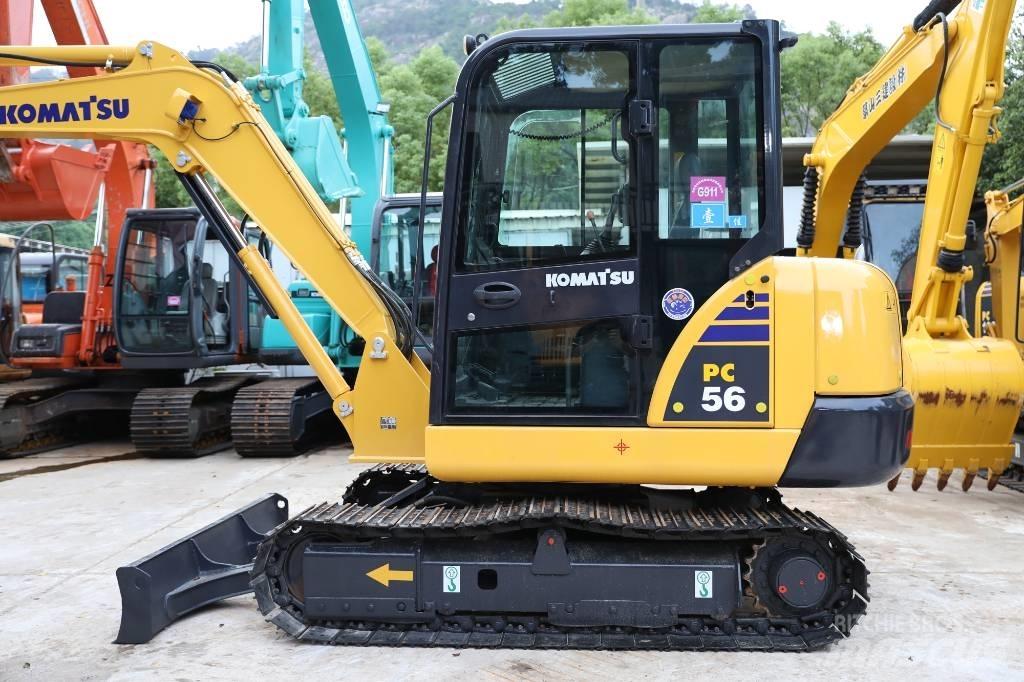 Komatsu PC 56-7 Rupsgraafmachines