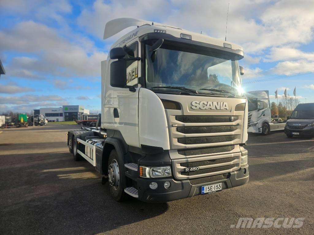 Scania R 450 6x2*4 Vrachtwagen met containersysteem