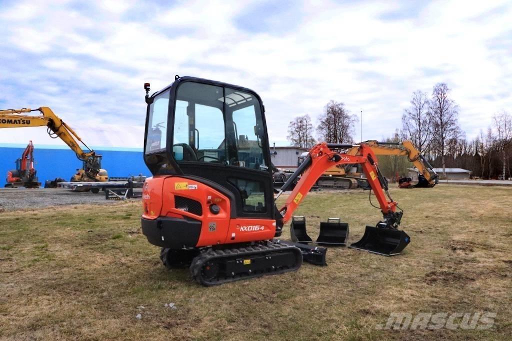 Kubota KX016-4 Minigraafmachines < 7t
