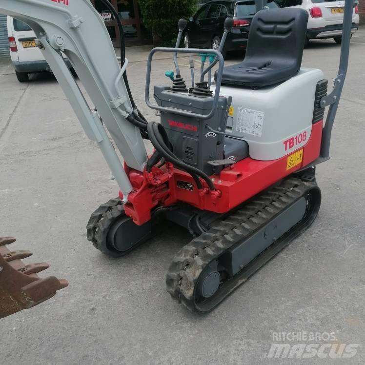 Takeuchi TB108 Minigraafmachines < 7t