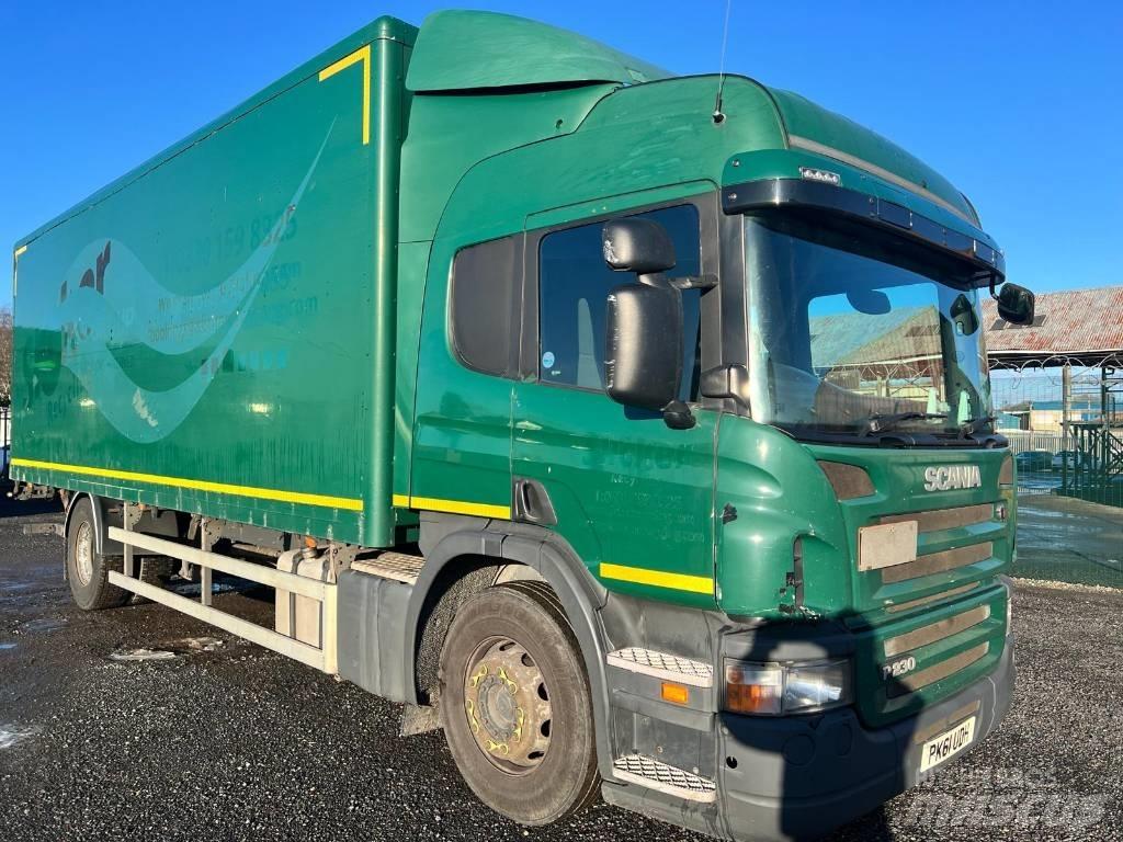 Scania P 230 Bakwagens met gesloten opbouw