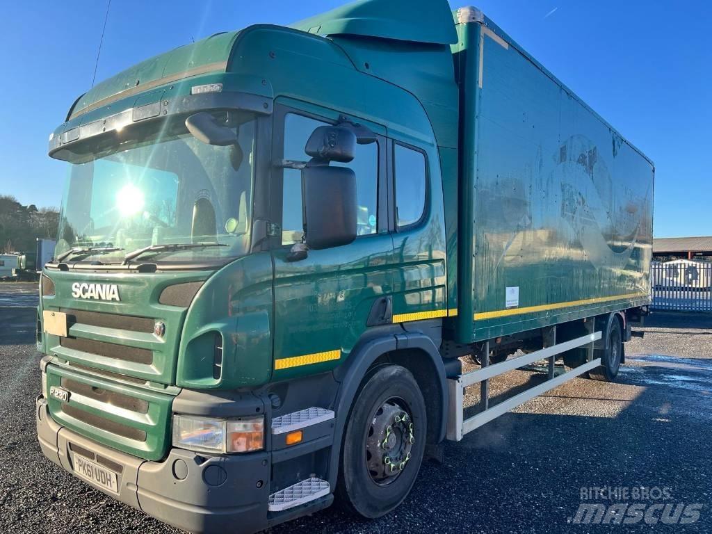 Scania P 230 Bakwagens met gesloten opbouw
