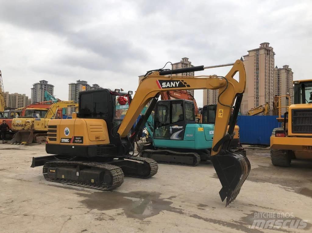 Sany SY 60 Rupsgraafmachines