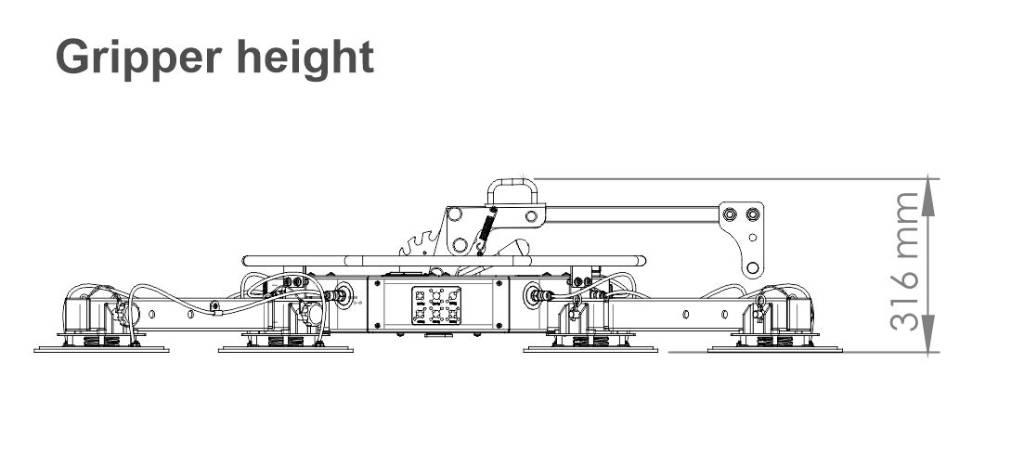 Befard XP602 Grijpers