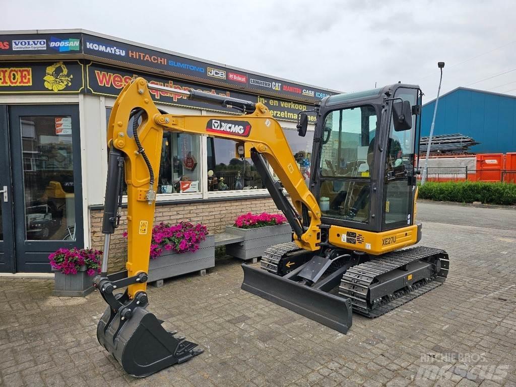 XCMG XE27U Minigraafmachines < 7t